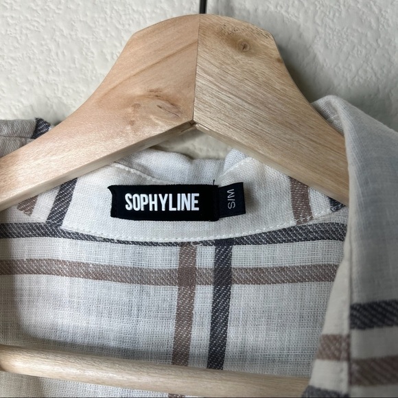 Sophyline Long sleeve shirt s/m button up - Picture 3 of 4